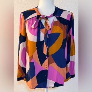Mister Zimi Isabella Women’s Blouse in Posey Print Size 6